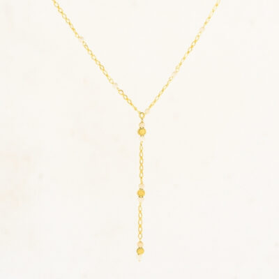 Collar Love Pearls en Oro Amarillo 18K con Perlas