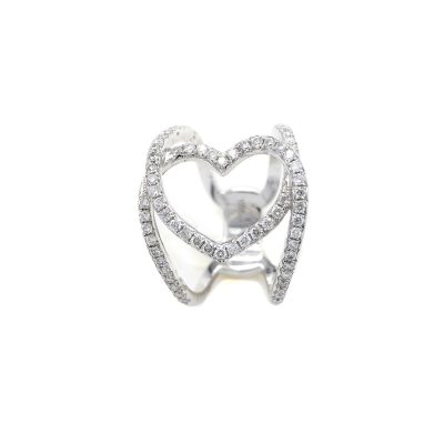 Sortija Calada Heart en Oro Blanco 18K con Diamantes Navegación de entradas
