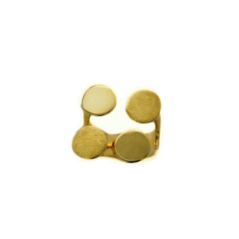 Sortija 18K Tawa Muyu en Oro Amarillo