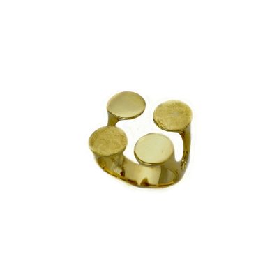 Sortija 18K Tawa Muyu en Oro Amarillo