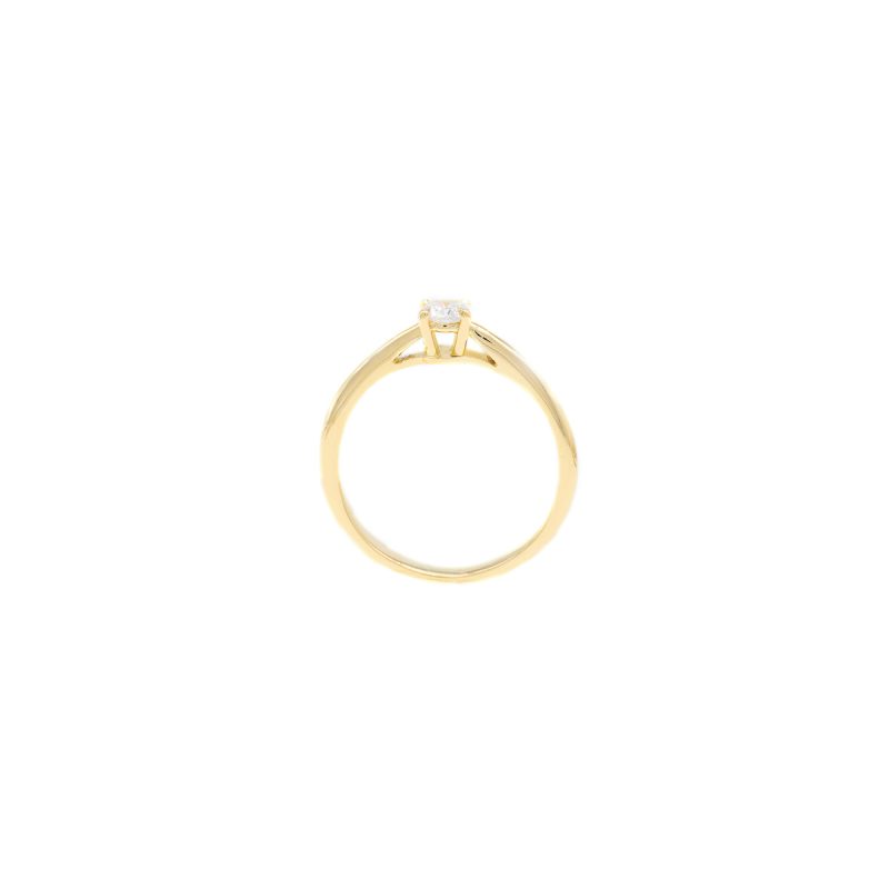 Anillo ANA MARIA CLASSIC U en Oro Amarillo 18K con Diamante