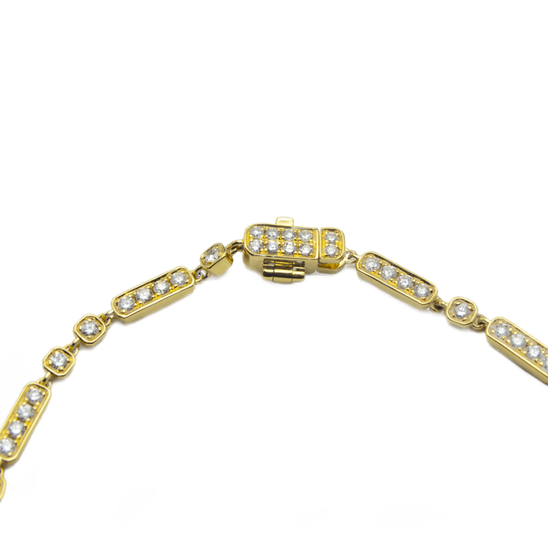 Pulsera Tennis de Diamantes en Oro 18k