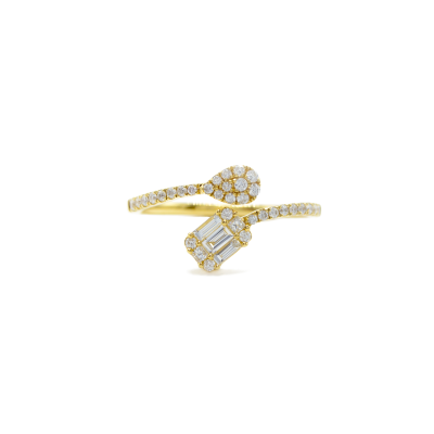 Sortija de Diamante en Oro 18k