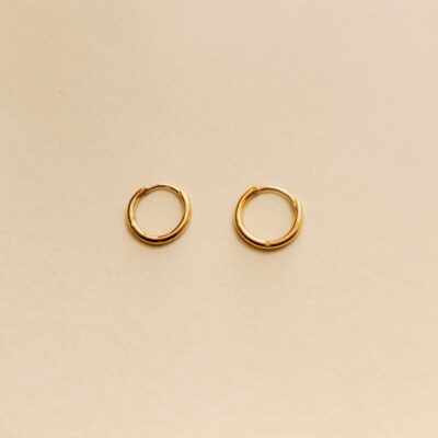Argollas chicas en Oro Amarillo 18k