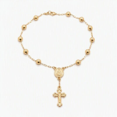 Pulsera Iñiy Denario en oro amarillo 18k